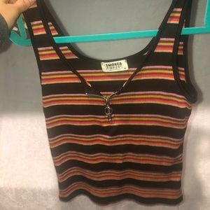 Zip up tanktop